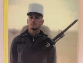 Soldat i fremmedlegionen forfatter Tony Sloane